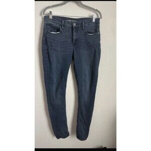 Express Super Soft High Rise Legging Jeans Womens Size 10 Dark Wash Skinny